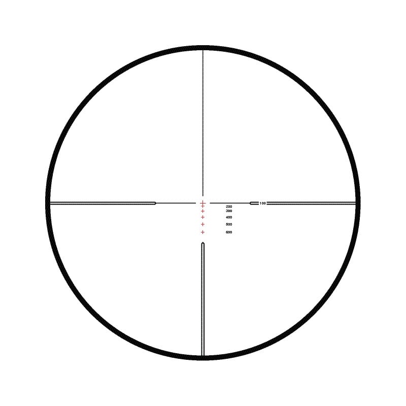 HAWKE Riflescope ENDURANCE LER 3-9x40; Marksman .223/.308