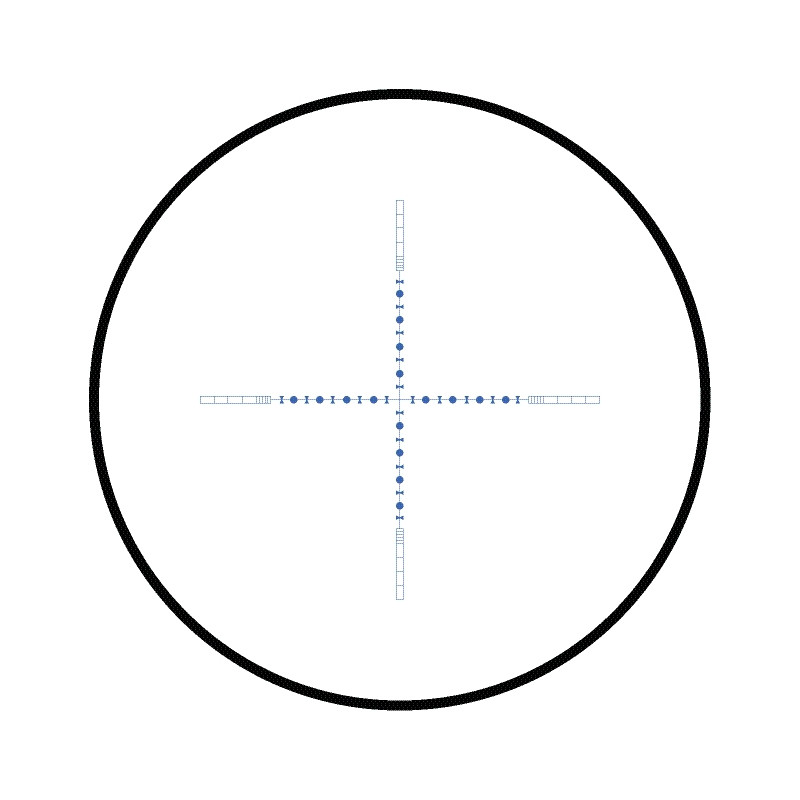 HAWKE Mirino PANORAMA 4-12x40 AO; 10x Half Mil Dot