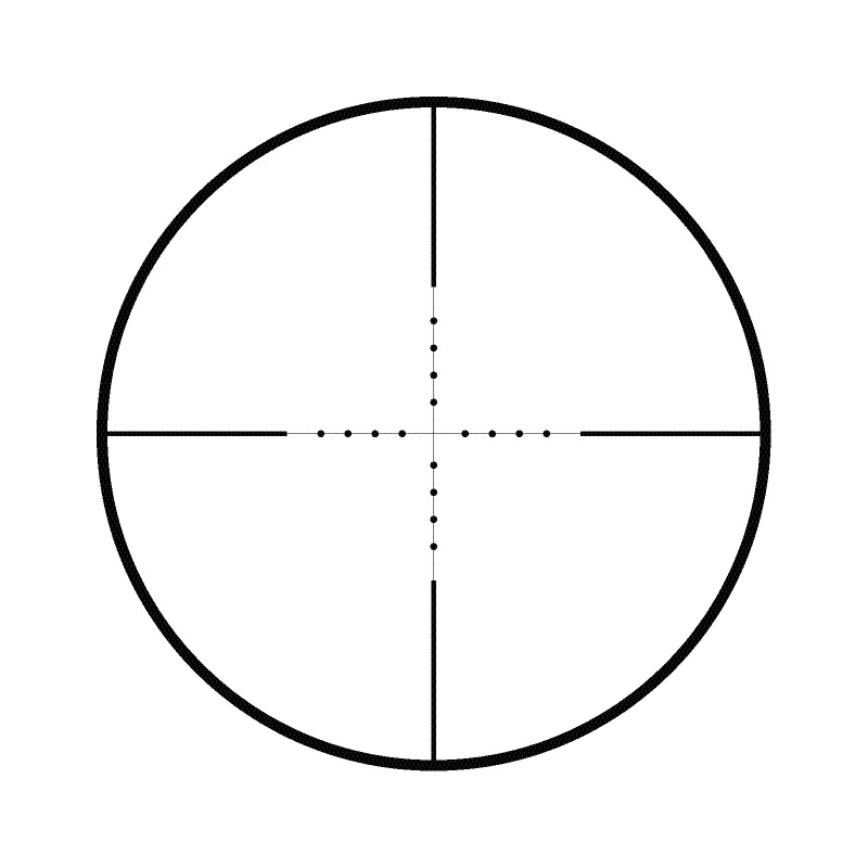 HAWKE Riflescope VANTAGE IR 2-7x32 AO; Mil Dot