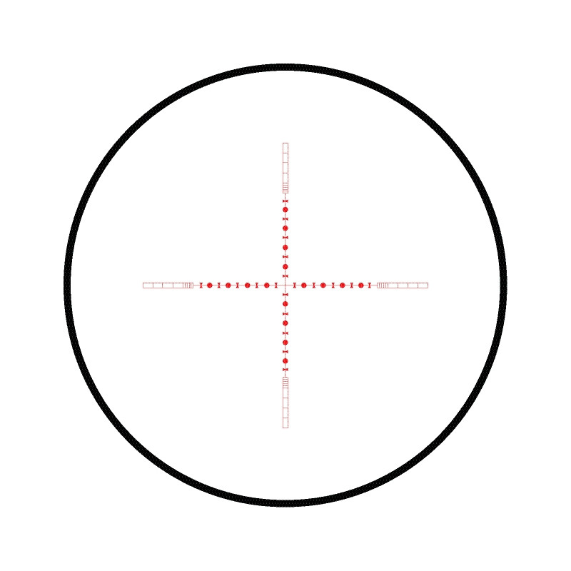 HAWKE Riflescope SIDEWINDER 30 SF 10x42; 10x Half Mil Dot