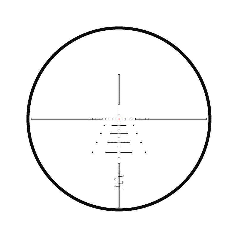 HAWKE Mira telescópica SIDEWINDER 30 SF 6-24x56; SR Pro