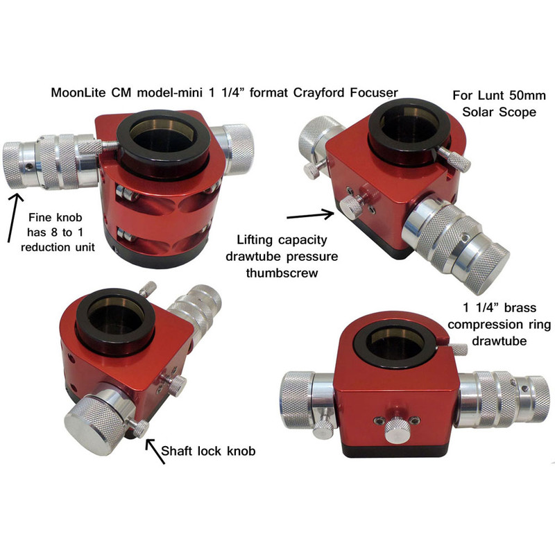 MoonLite Enfocador Portaocular CM Mini Lunt 50