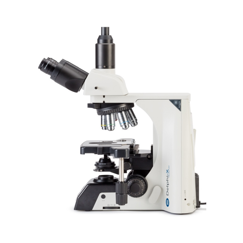 Euromex Microscope DX.1158-PLi, trino, infinity, 10x/25,  plan, 40x - 1000x,  LED, 3W