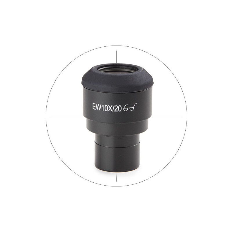 Euromex Measuring eyepiece IS.6010-C, WF10x/20 mm Ø 23.2mm, crosshair, (iScope)