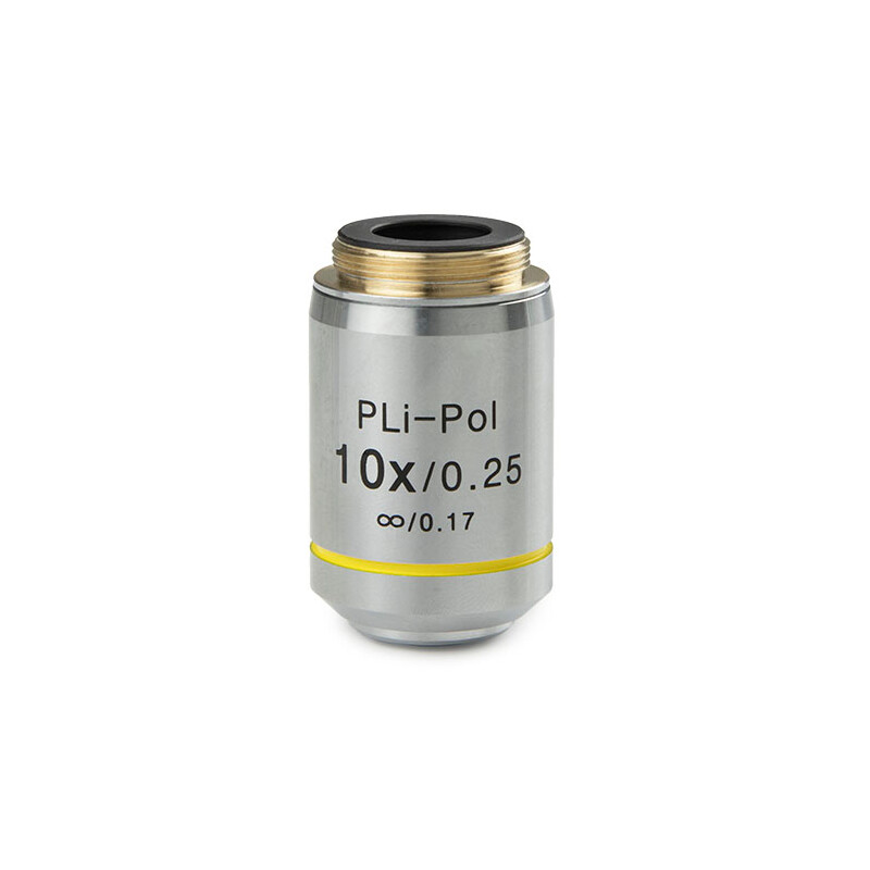 Euromex Objetivo IS.7910-T, 10x/0.25, PLPOLi , plan, infinity, strain-free (iScope)