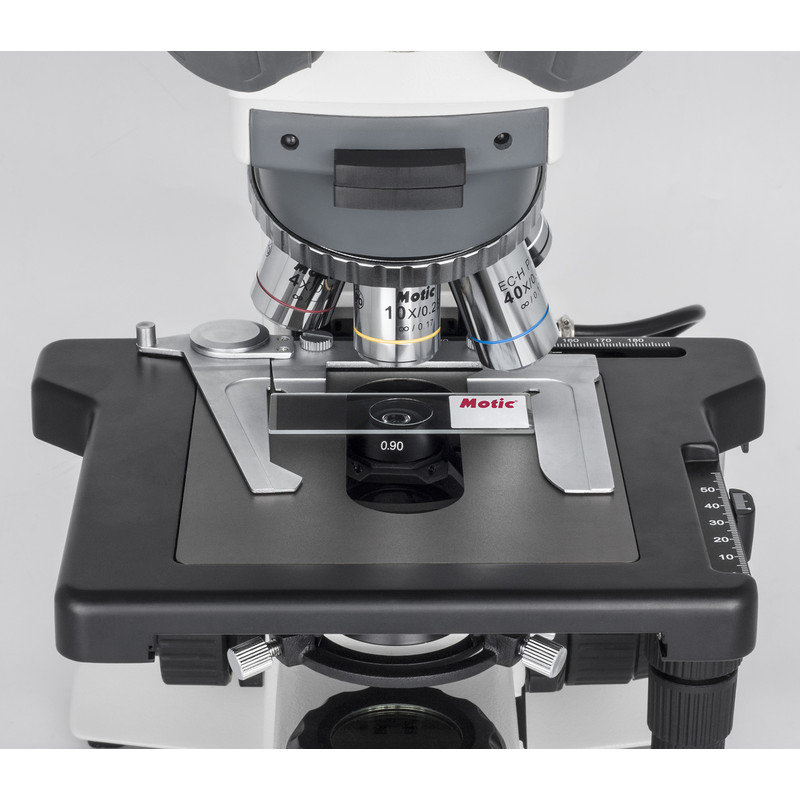 Motic Microscope BA410 Elite, bino, Hal, 100W, 40x-1000x