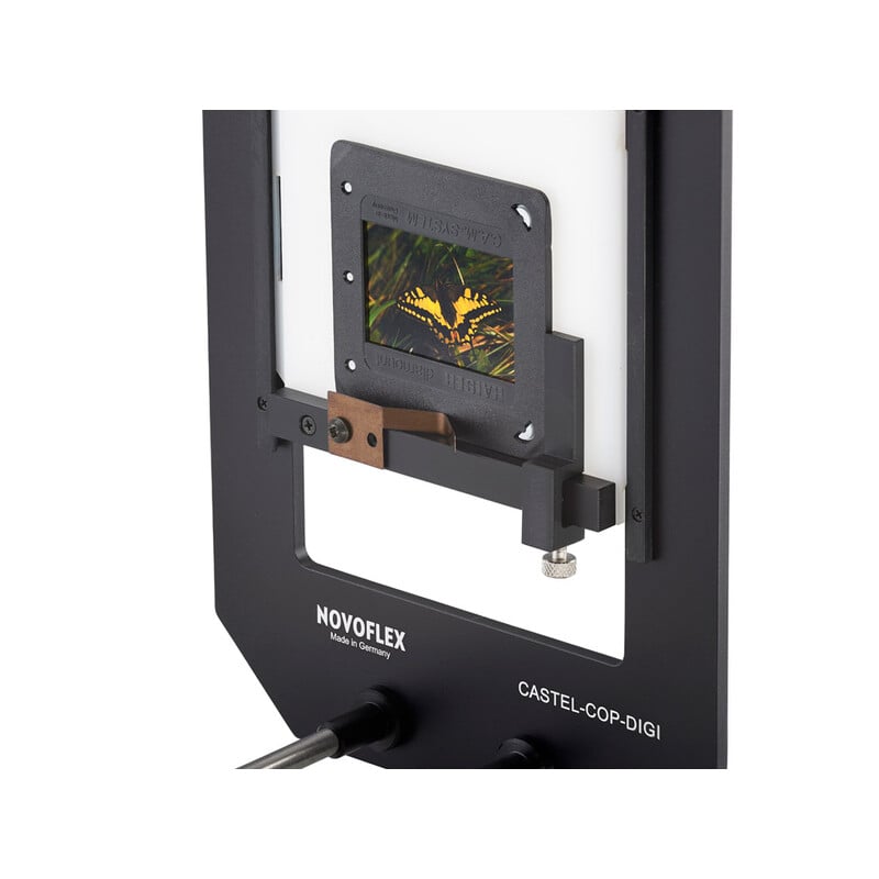 Novoflex Adjustable sled Castel-Cop-Digi slide duplicator