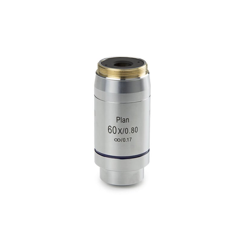 Euromex Objective DX.7260, 60/0.80 PLi plan, infinity, S, w.d. 0.3 mm (Delphi-X)