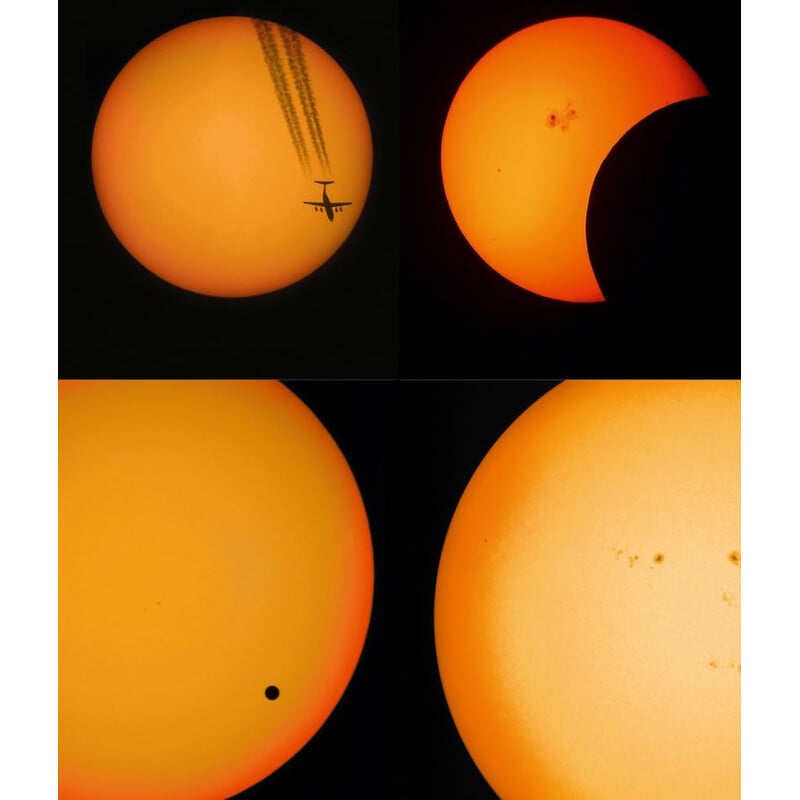 Lunt Solar Systems Binocolo Sonnenfernglas 6x30 Mini Sunocular OD5