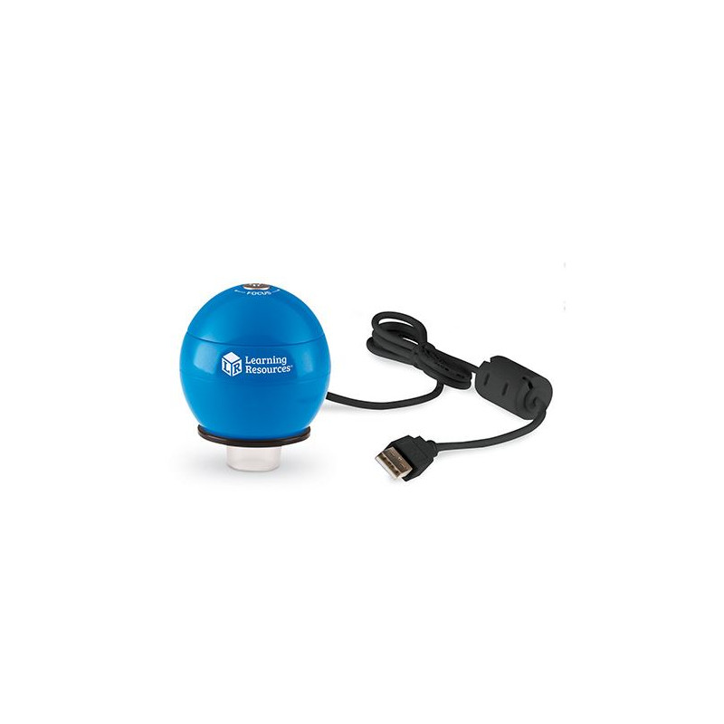 Learning Resources Zoomy 2.0 microscopio portatile digitale (blu)