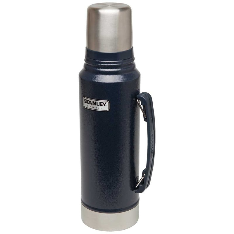 Classic 1 Liter Thermos Orange - Black & Blue Shop