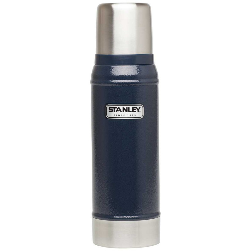 Stanley Classic 0.75 thermos - Black & Blue Shop