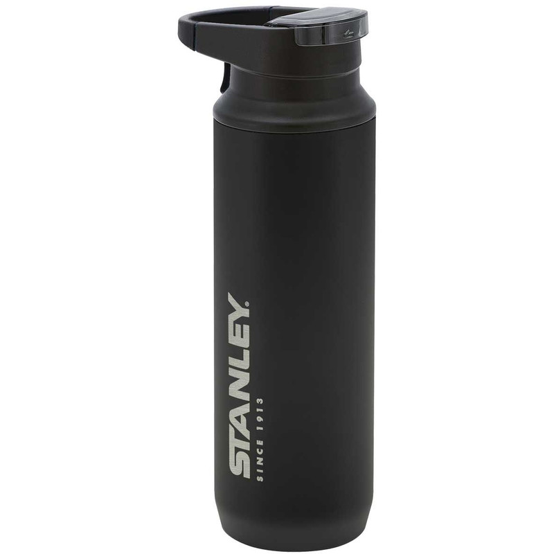 Stanley Mountain thermos flask with mug, 0.47l, black