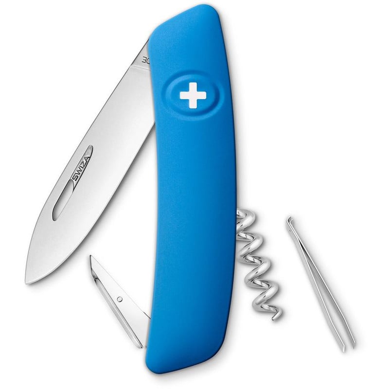 SWIZA Knives D01 Swiss Army Knife, blue