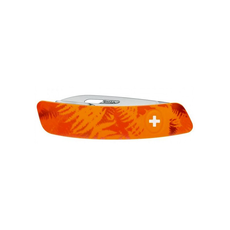 SWIZA Knives C01 Swiss Army Knife, FILIX Camo Fern Orange