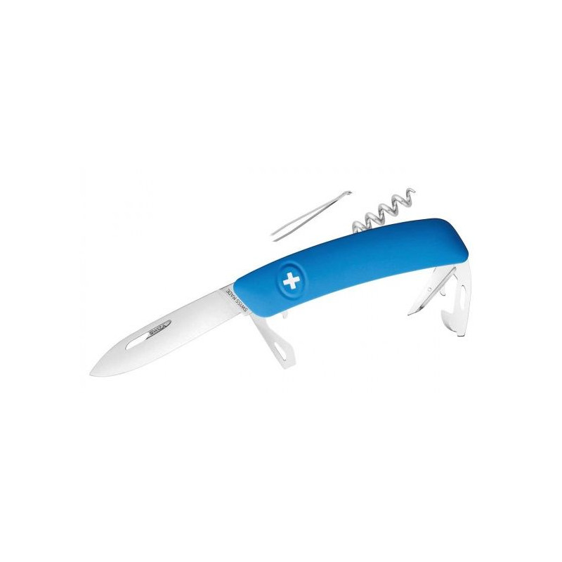 SWIZA Knives D03 Swiss Army Knife, blue