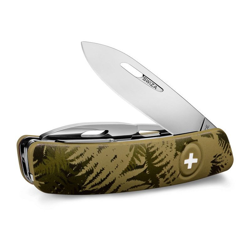 SWIZA Cuchillos Navaja suiza C03 SILVA Camo, khaki camuflaje