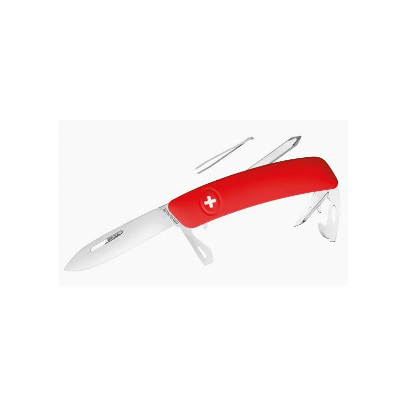 SWIZA Cuchillos Navaja suiza D04, rojo