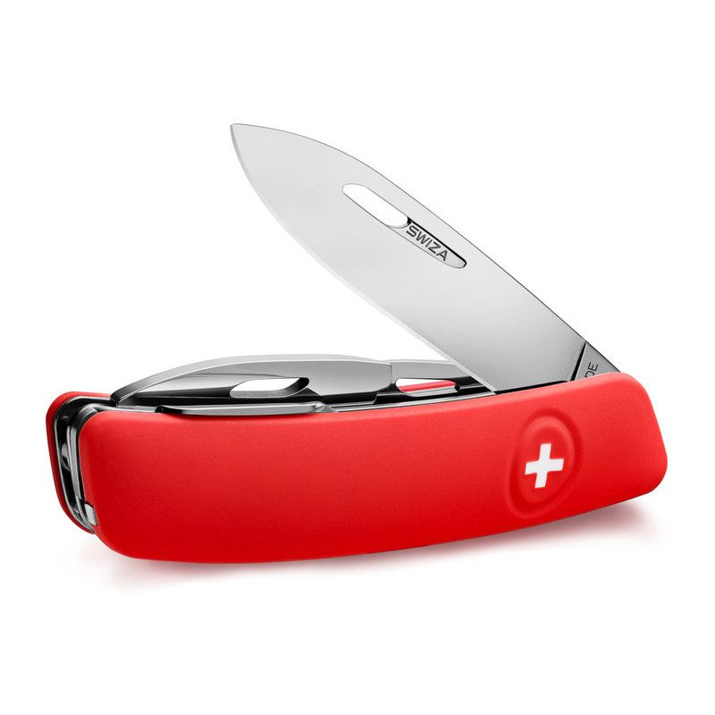 SWIZA Knives D04 Swiss Army Knife, red