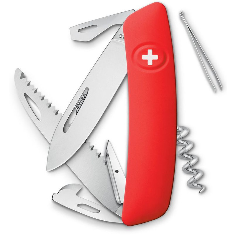 SWIZA Knives D05 Swiss Army Knife, red