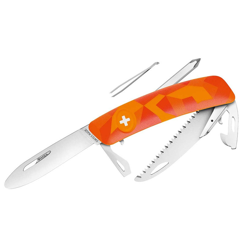 SWIZA Coltellino svizzero per bambini J06 LUCEO Urban Camo orange