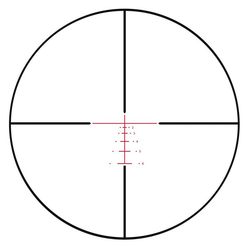 Bushnell Mirino Trophy Xtreme 2,5-15x50, DOA LR600i illuminated