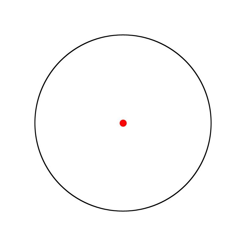 Bushnell Riflescope AK Red Dot 1x25, 3 MOA