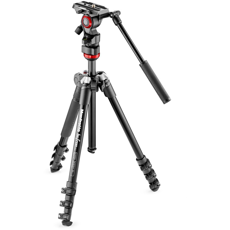 Manfrotto MVKBFR-LIVE con cabezal de trípode para vídeo Befree Live
