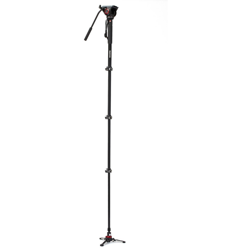 Manfrotto Aluminium monopod MVMXPRO500 tripod with fluid tilt head