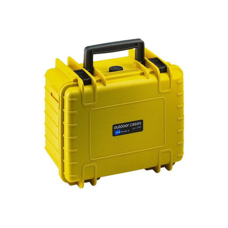 B+W Type 2000 case, yellow/foam lined