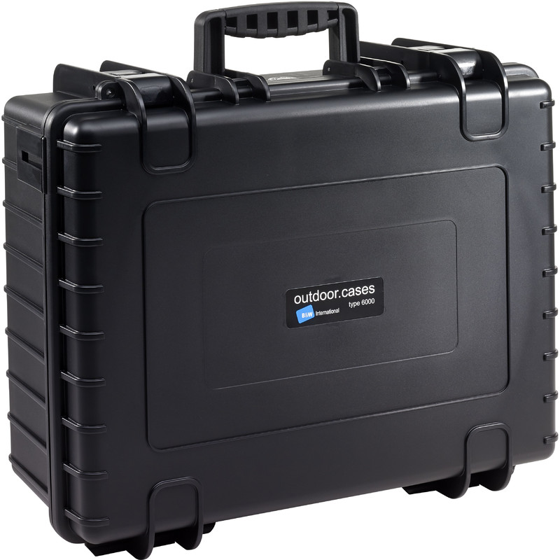 B+W Type 6000 case, black/foam lined