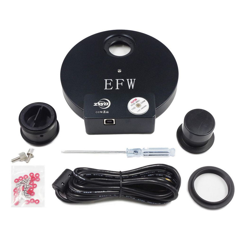 ZWO Motorized filter wheel EFW 7x36mm unmounted