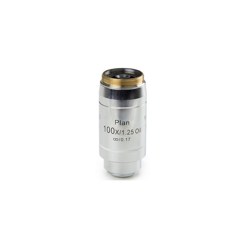 Euromex DX.7200 100X/1.25, plan, EIS, infinity, oil-immersion, sprung, w.d. 0.2mm, 60mm microscope objective (for Delphi-X)