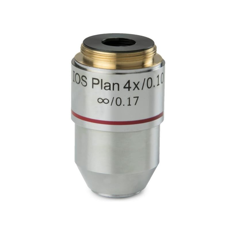 Euromex BB.7204 4X/0.10 plan, infinity microscope objective (for BioBlue.lab)