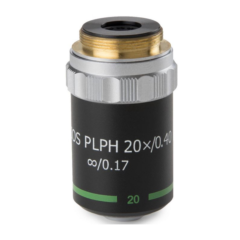 Euromex 20X/0.40, plan, phase-contrast, infinity microscope objective, BB.7720 (BioBlue.lab)
