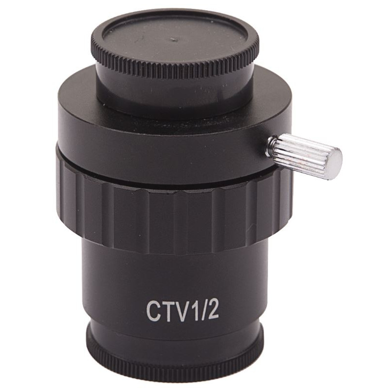 Optika Camera adaptor C-mount adapter ST-419, for 1/2" sensor, 0,5x, focusable (LAB 30)