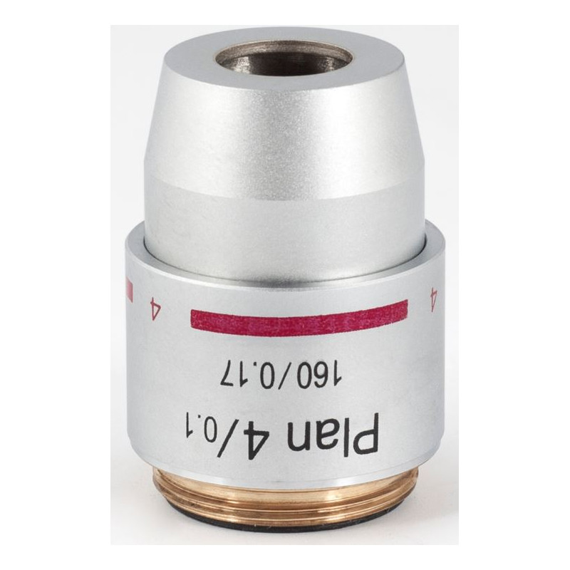 Motic Objetivo PL, plan, achro, 4x/0.10, w.d. 17 mm (RedLine200)