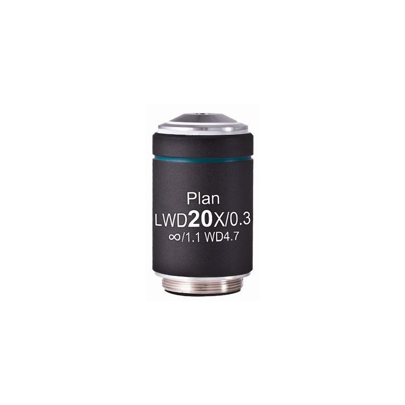 Motic Objetivo LWD PL, CCIS, plan., acrom., 20x/0,3, w.d. 4,7 mm (AE2000)