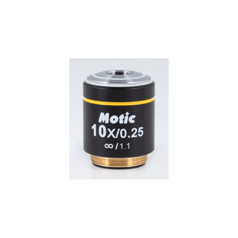 Motic PL, CCIS, plan, achro, 10X/ 0.25, w.d.16.8mm microscope objective (for AE2000)