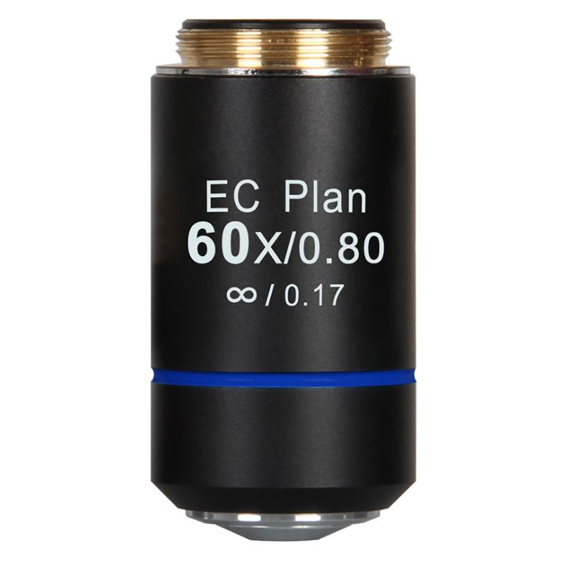 Motic Objective EC PL, CCIS, plan, achro, 60x/0.80, S, w.d. 0.35mm