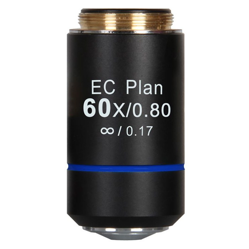 Motic Objetivo EC PL, CCIS, plan, achro, 60x/0.80, S, w.d. 0.35mm
