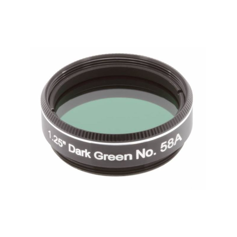 Explore Scientific Filters Filter Dark Green #58A 1.25"
