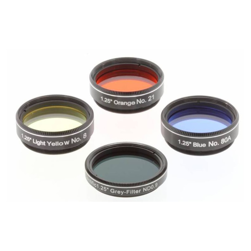 Explore Scientific Filters Filter Set Moon & Planets from 50mm Telescopes, 1,25"