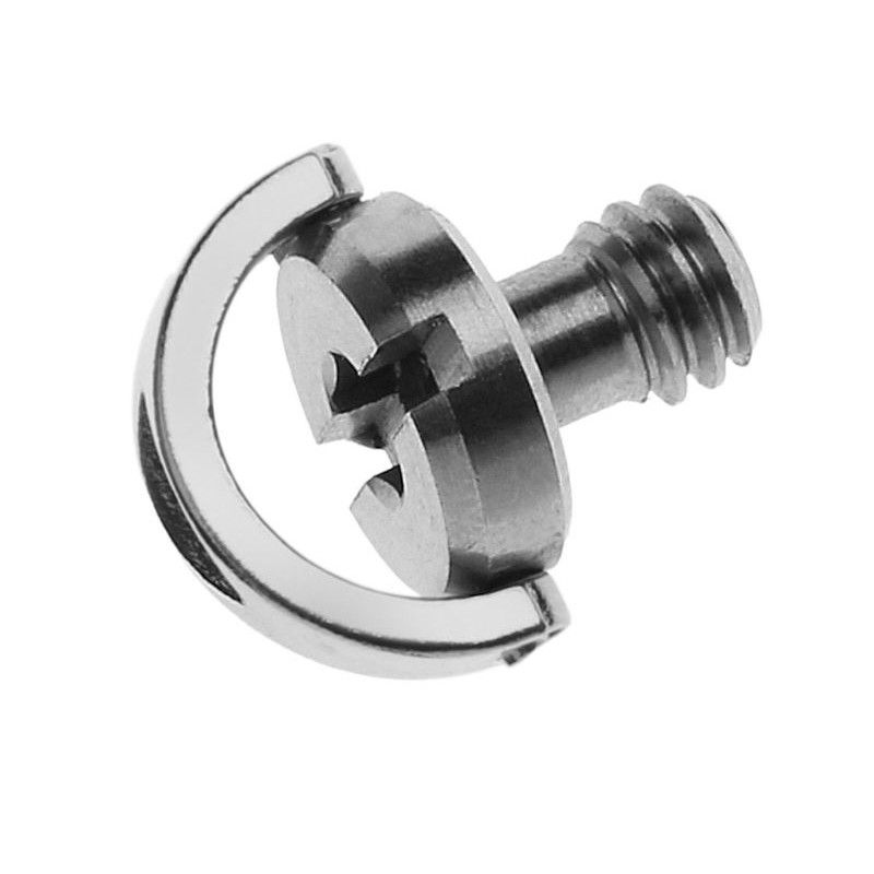 ASToptics 1/4" stainless steel screw with C ring