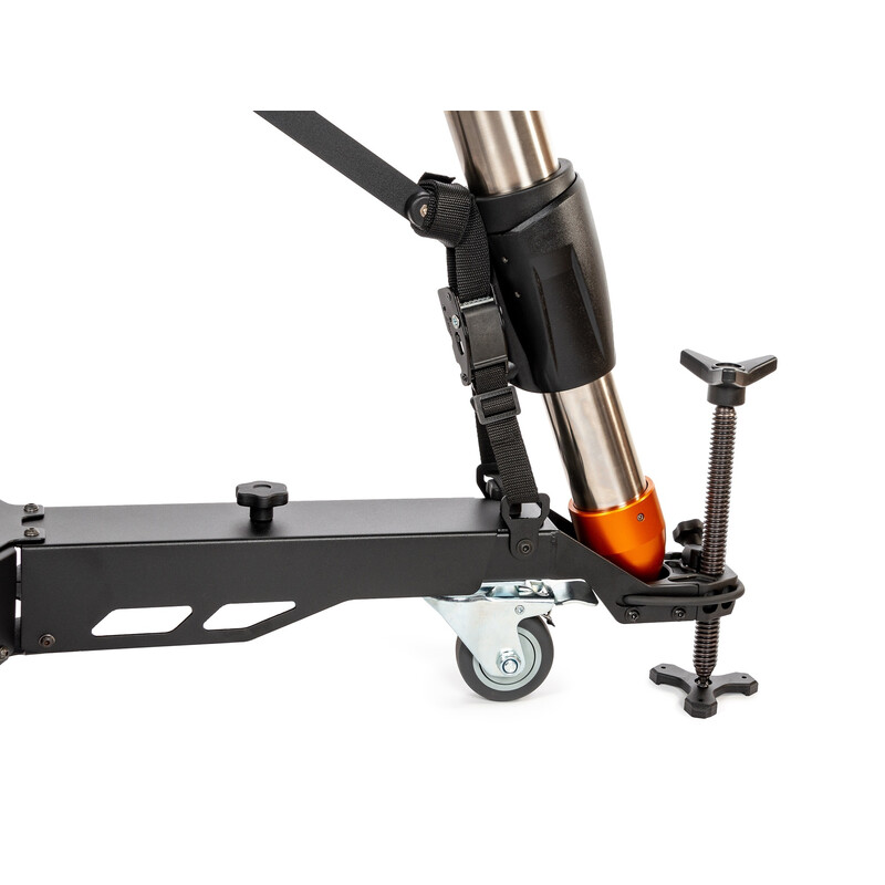 ASToptics Heavy Duty telescoop dolly met 75mm wielen V2.0