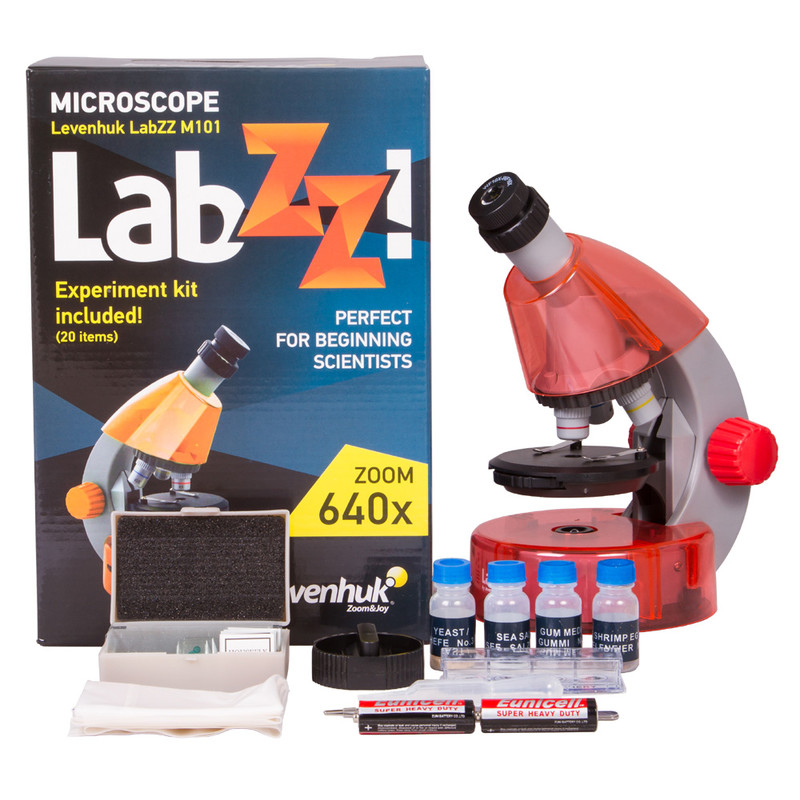 Levenhuk Microscope LabZZ M101 Orange