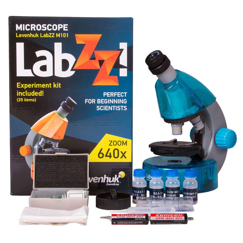 Levenhuk Microscope LabZZ M101 Azure