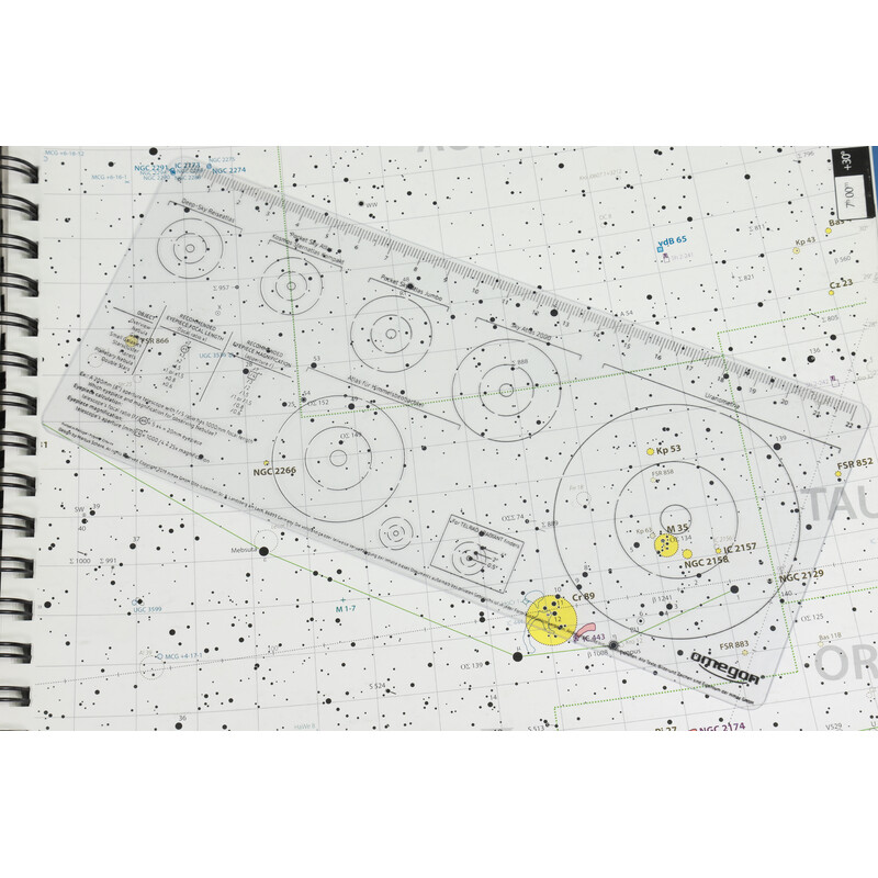 Omegon Righello per radiante