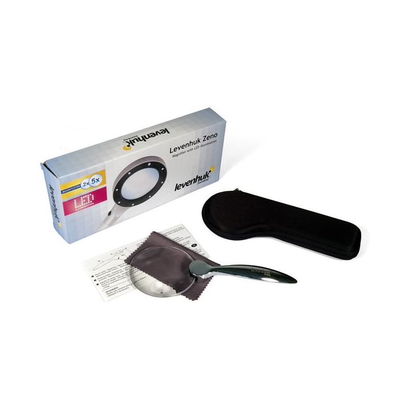 Levenhuk Magnifying glass Zeno 100 2.5/5x, 78/19mm