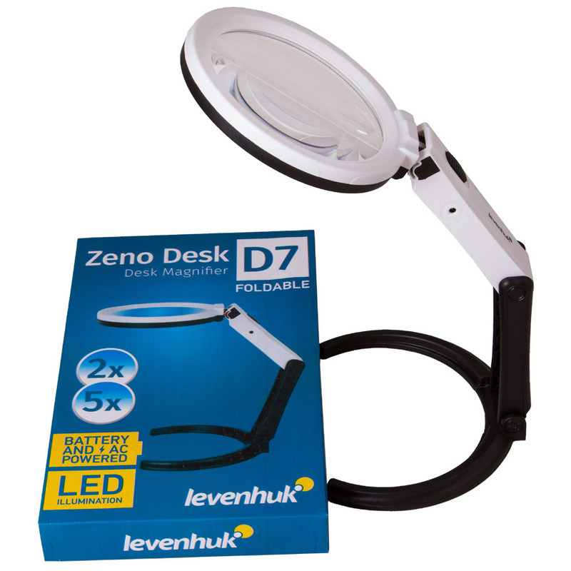 Levenhuk Magnifying glass Zeno Desk D7